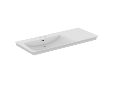LA DOLCE VITA - E269601 / E269701 - Single ceramic washbasin with overflow with integrated countertop by Ideal Standard - view 2